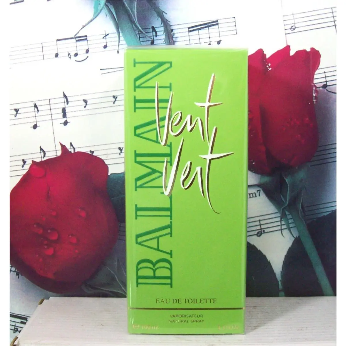 Parfum  Vent Vert Edt Spray 3.3 Fl. Oz. Nwb. Vintage by Balmain