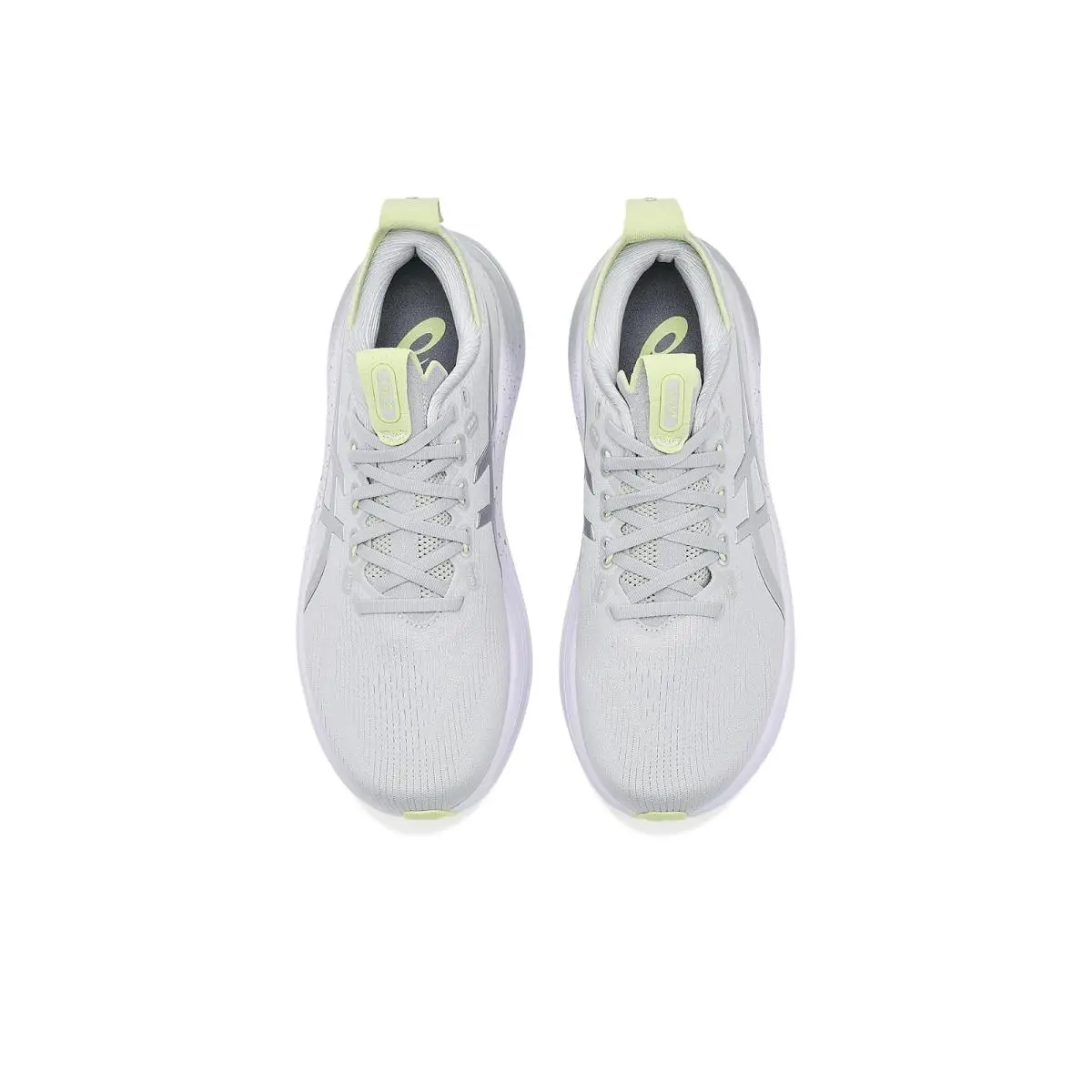 Asics shoes - Platinum/Glow Green 0