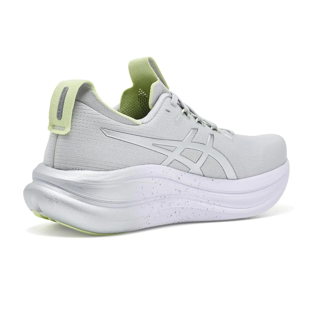 Asics shoes - Platinum/Glow Green 1