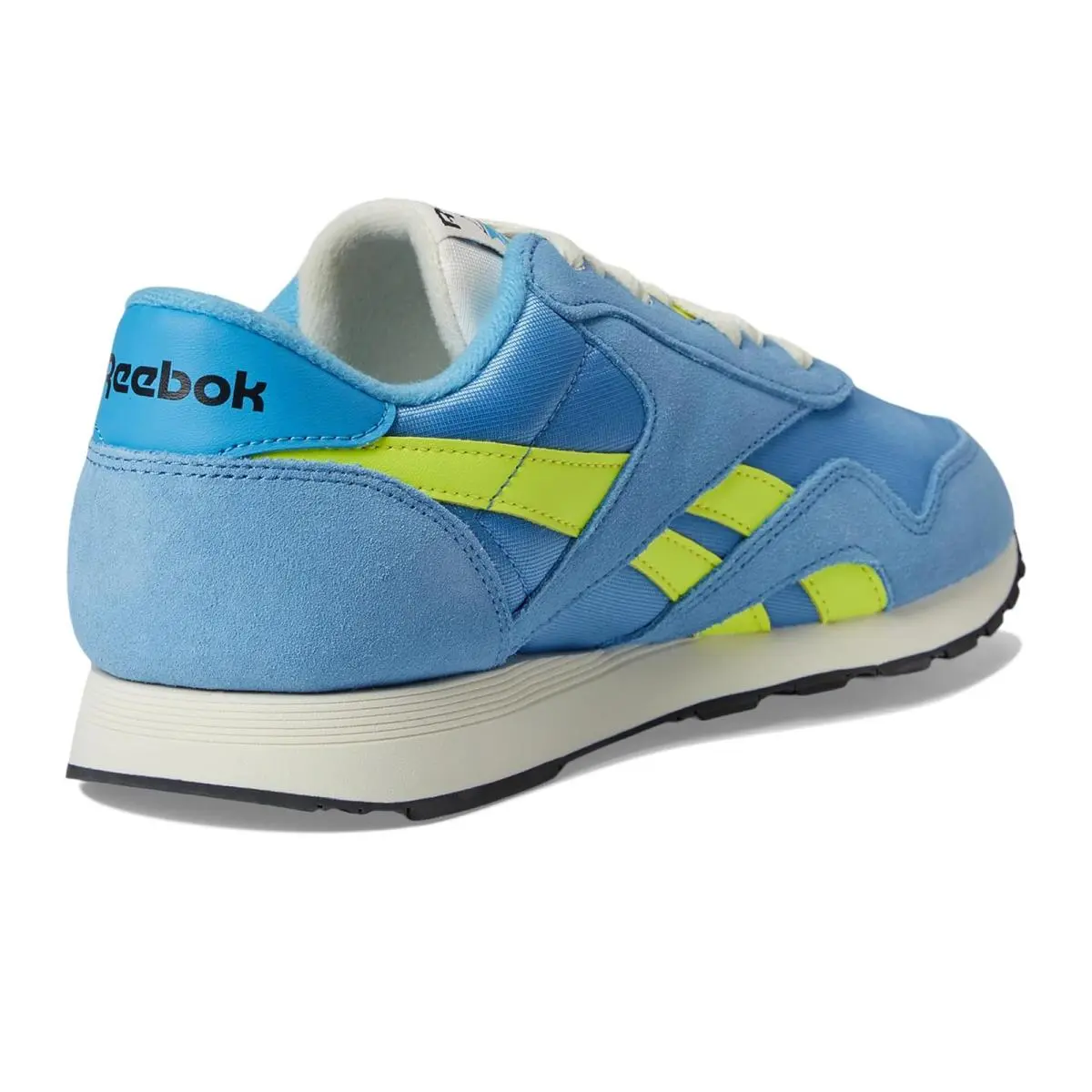 Reebok shoes - Essential Blue/Solar Acid Yellow/Chalk 3