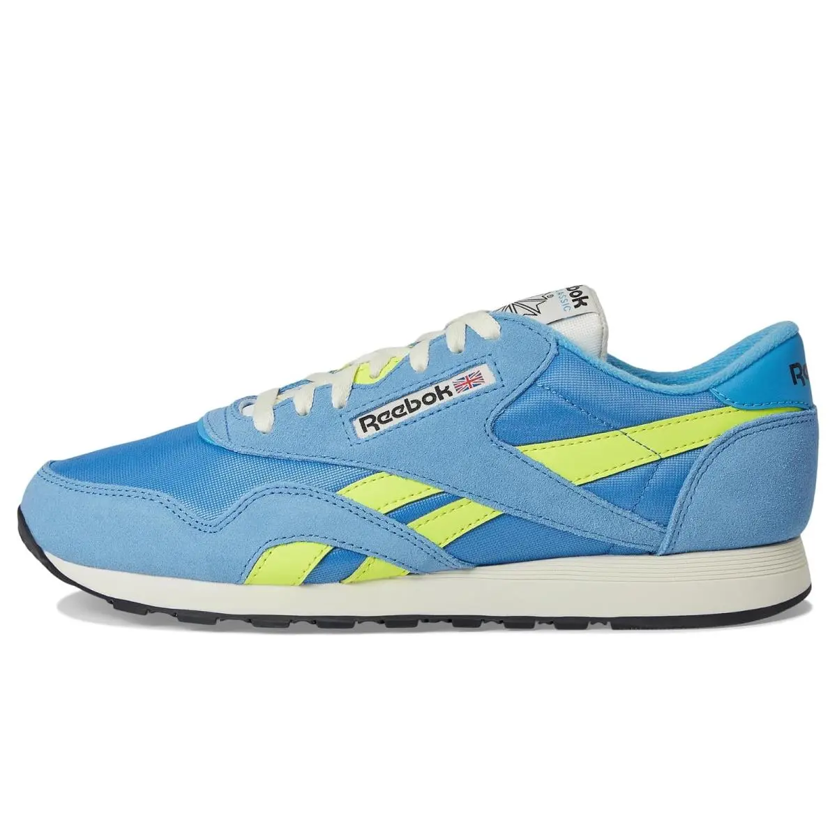 Reebok shoes - Essential Blue/Solar Acid Yellow/Chalk 9