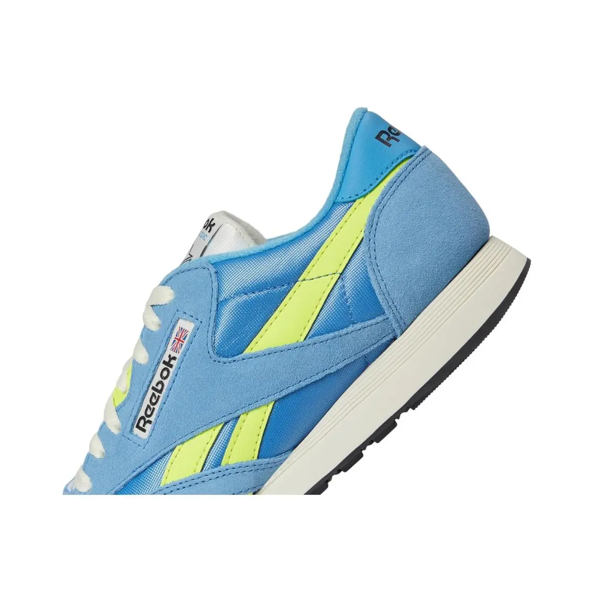 Reebok shoes - Essential Blue/Solar Acid Yellow/Chalk 11