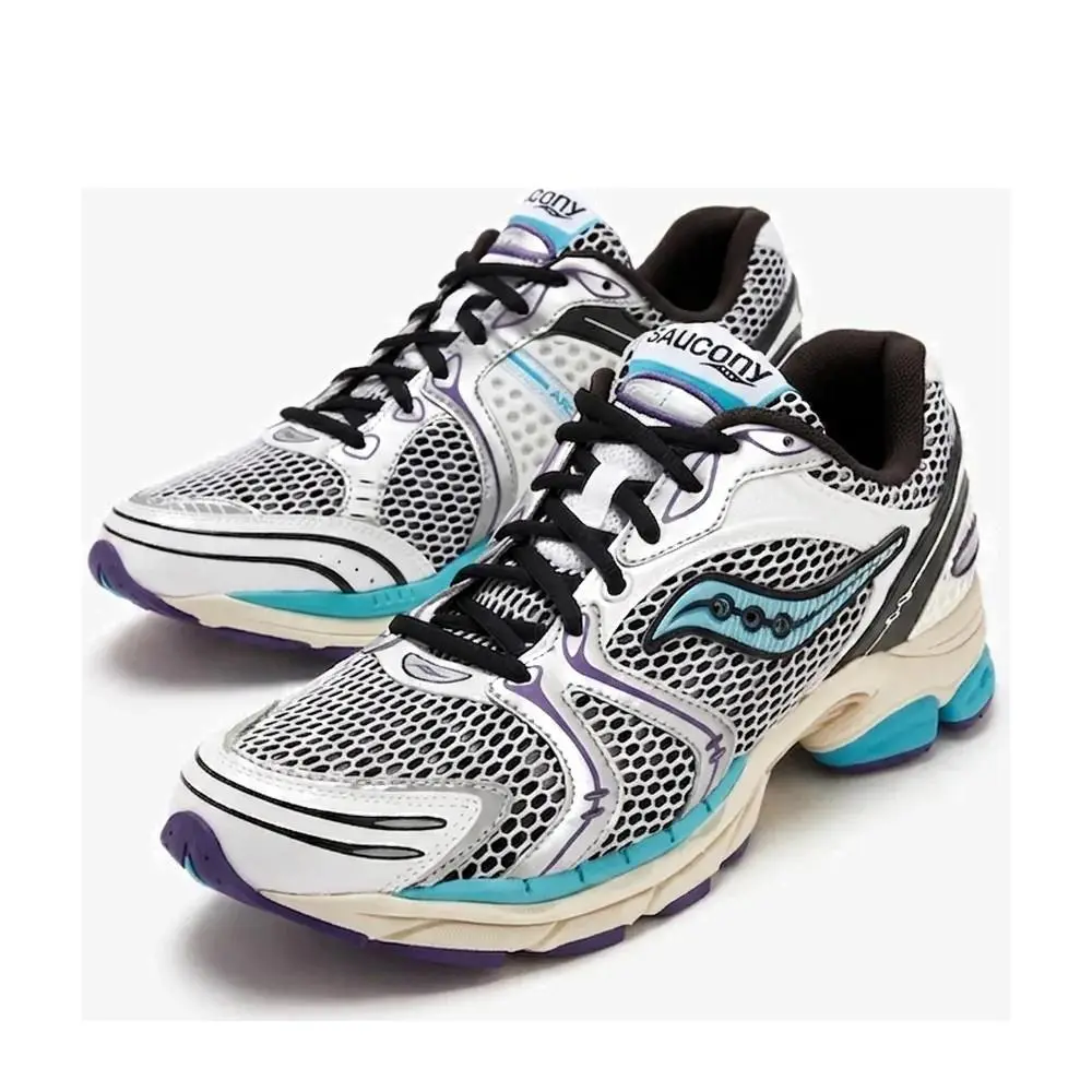 Saucony shoes - Saucony ProGrid Triumph 4 White Blue Running - S70704-13 - White 1