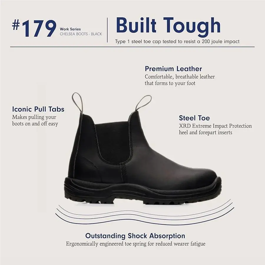 Blundstone shoes - Blundstone 179 - Black (UPC: 9315891274500) 10