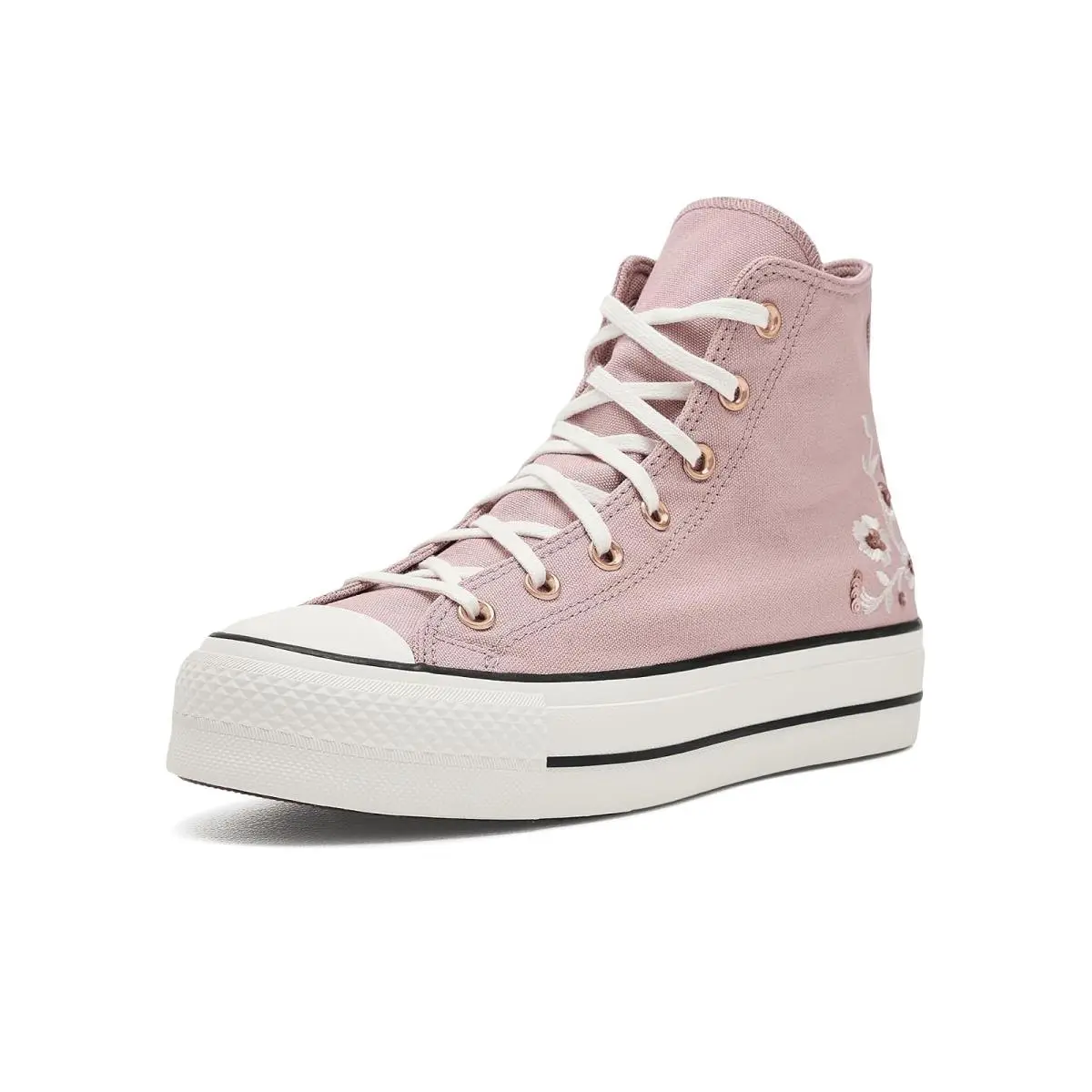 Converse Chuck Taylor All Star Lift Platform Sequin Flowers High-top Sneakers