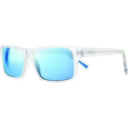 Sunglasses Finley Clear Crystal Frame / Blue Water Polarized Lens RE1112 by Revo