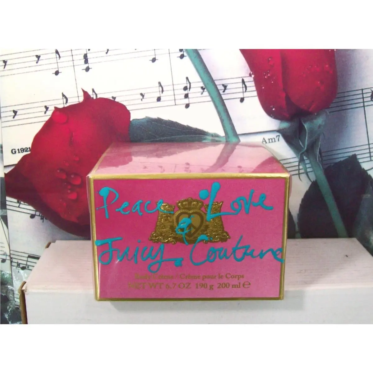 Peace Love  By  Body Cream 6.7 Fl. OZ by Juicy Couture