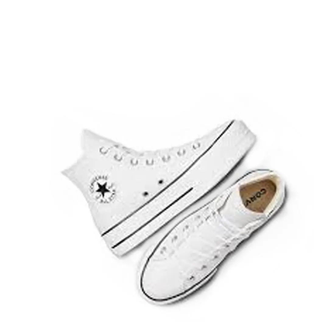 Converse shoes - Converse Chuck Taylor All Star Leather High - 561676C - White 5