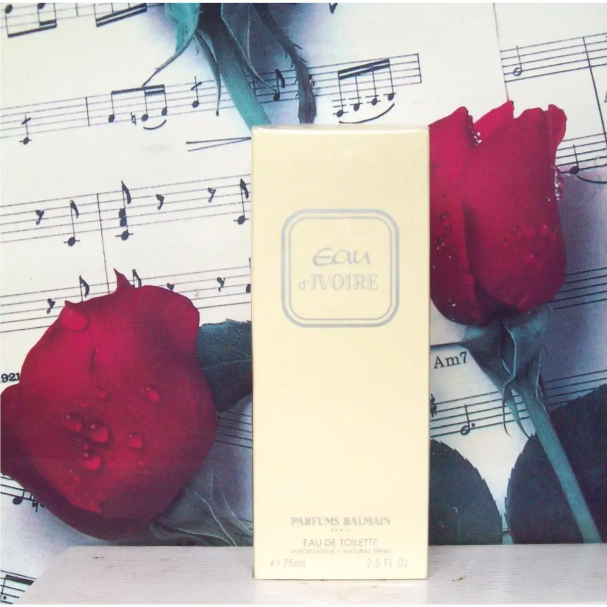 Parfums  Eau D`ivoire Edt Spray 2.5 Fl. Oz. Box. Vintage by Balmain