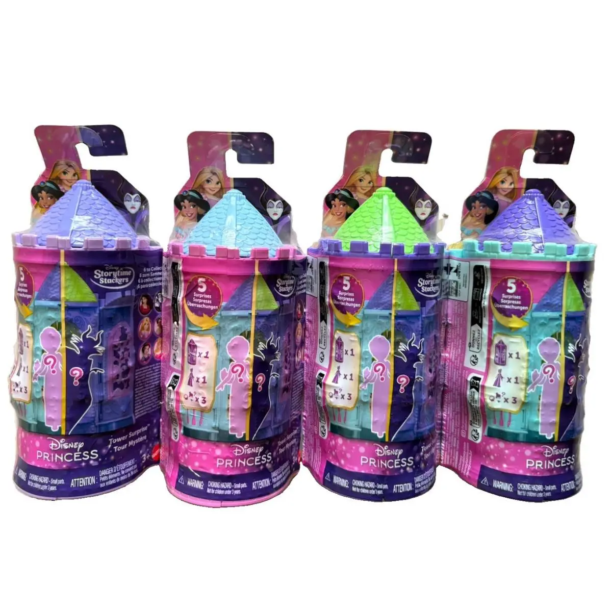 Disney Princess Storytime Stackers Lot OF 4