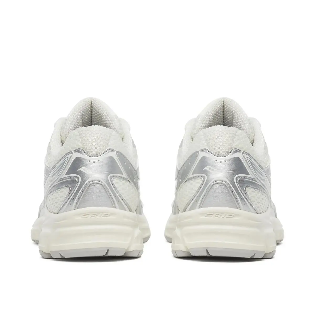 Saucony shoes - Cream/Silver 8
