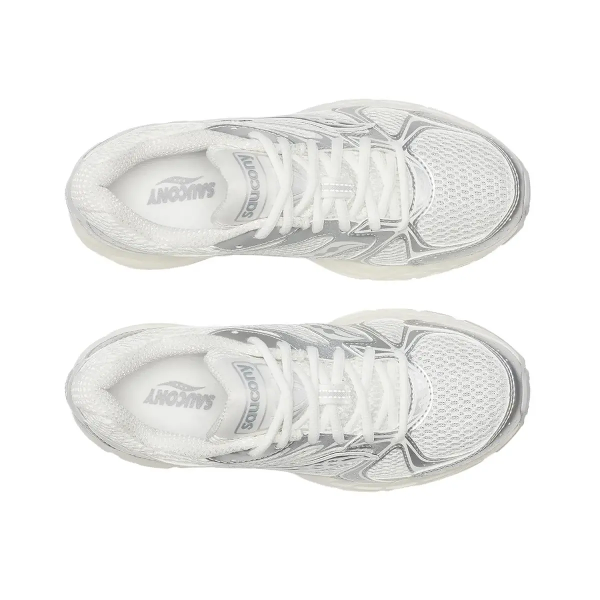 Saucony shoes - Cream/Silver 11