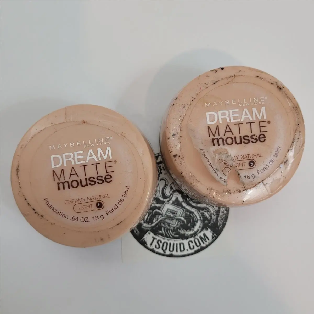 Maybelline Dream Matte Mousse Foundation Women Creamy Natural Light 5 Lot of 2