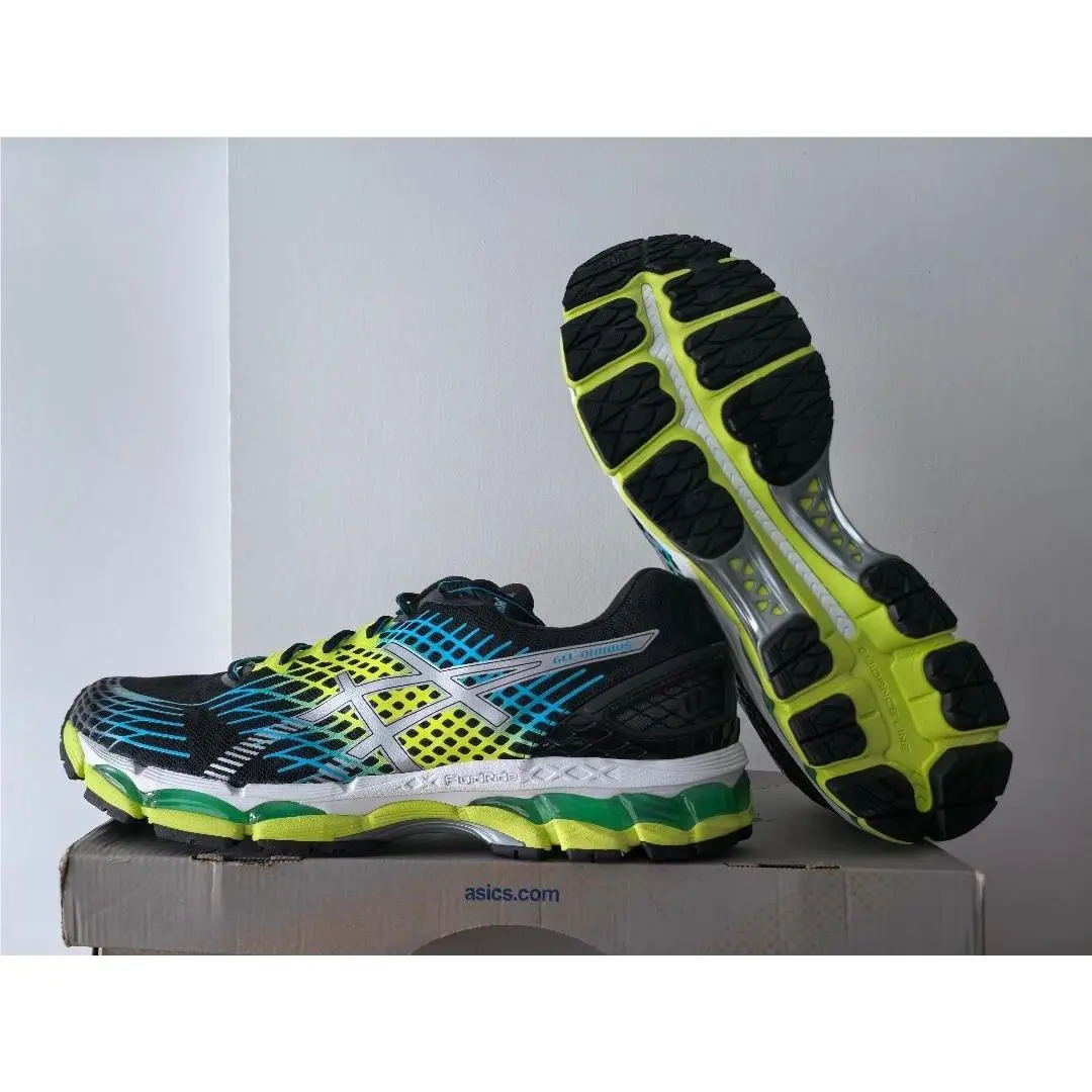 Mens Asics Gel Nimbus 17 Running Shoes Sneakers - Size 14