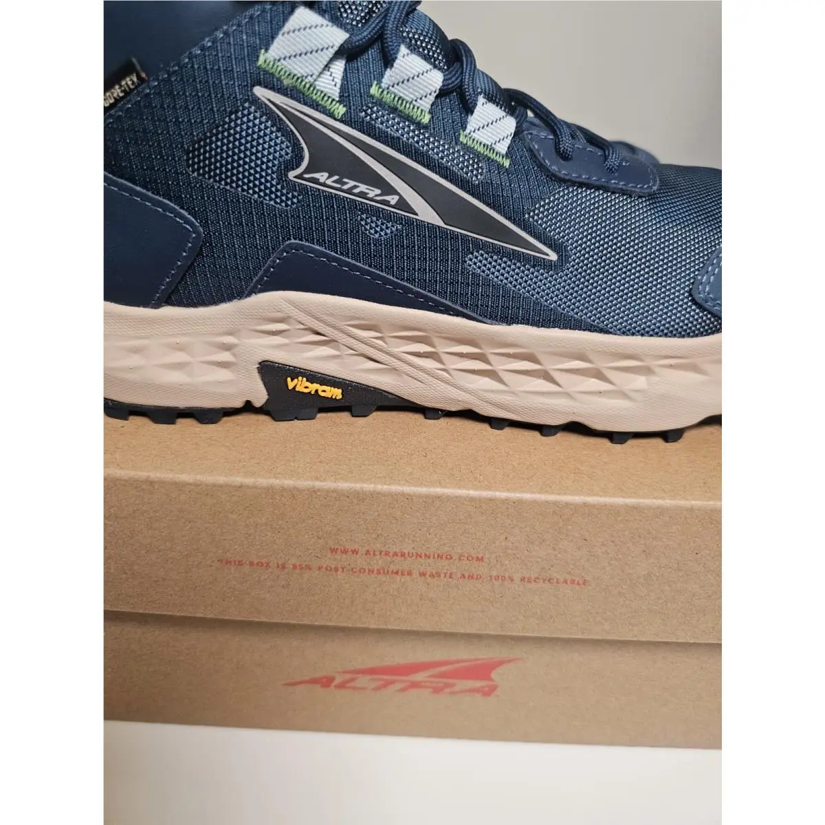 Altra shoes - Altra Timp Hiker GORE-TEX - Timp Hiker - AL0A85P8445 - Navy Blue, Manufacturer: Navy 1