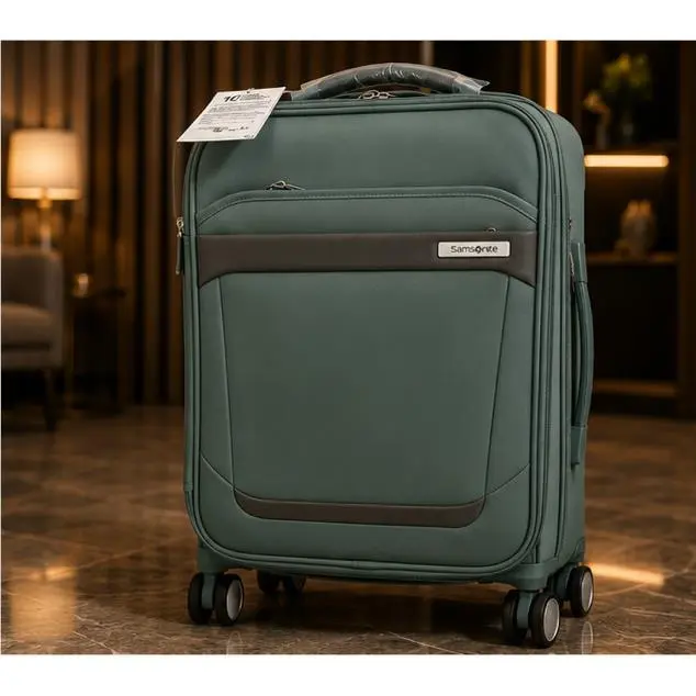Samsonite 20” Carry-on Spinner Cypress Green Softside Luggage