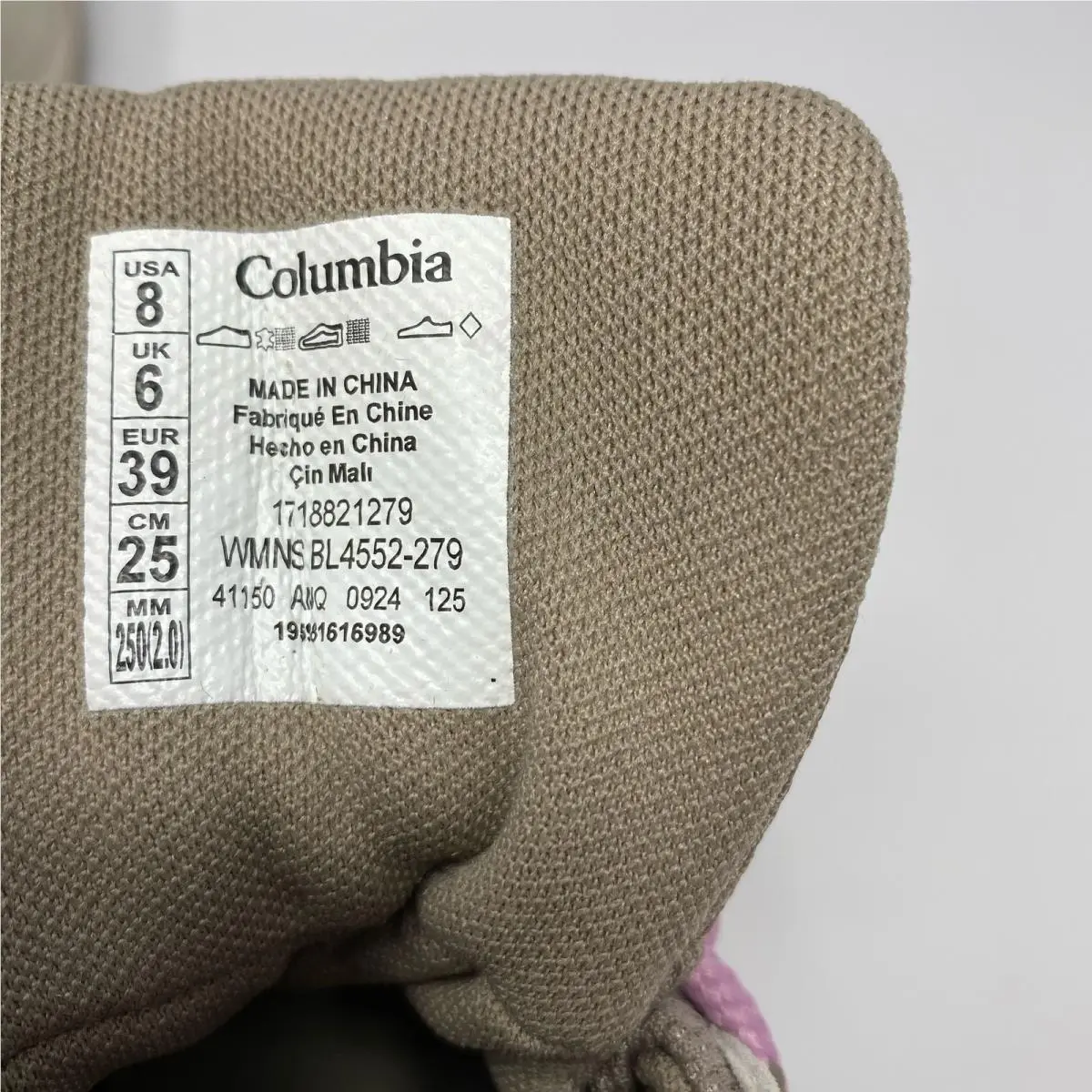 Columbia shoes - Stratus/Canyon Rose (UPC: 195981616989) 1
