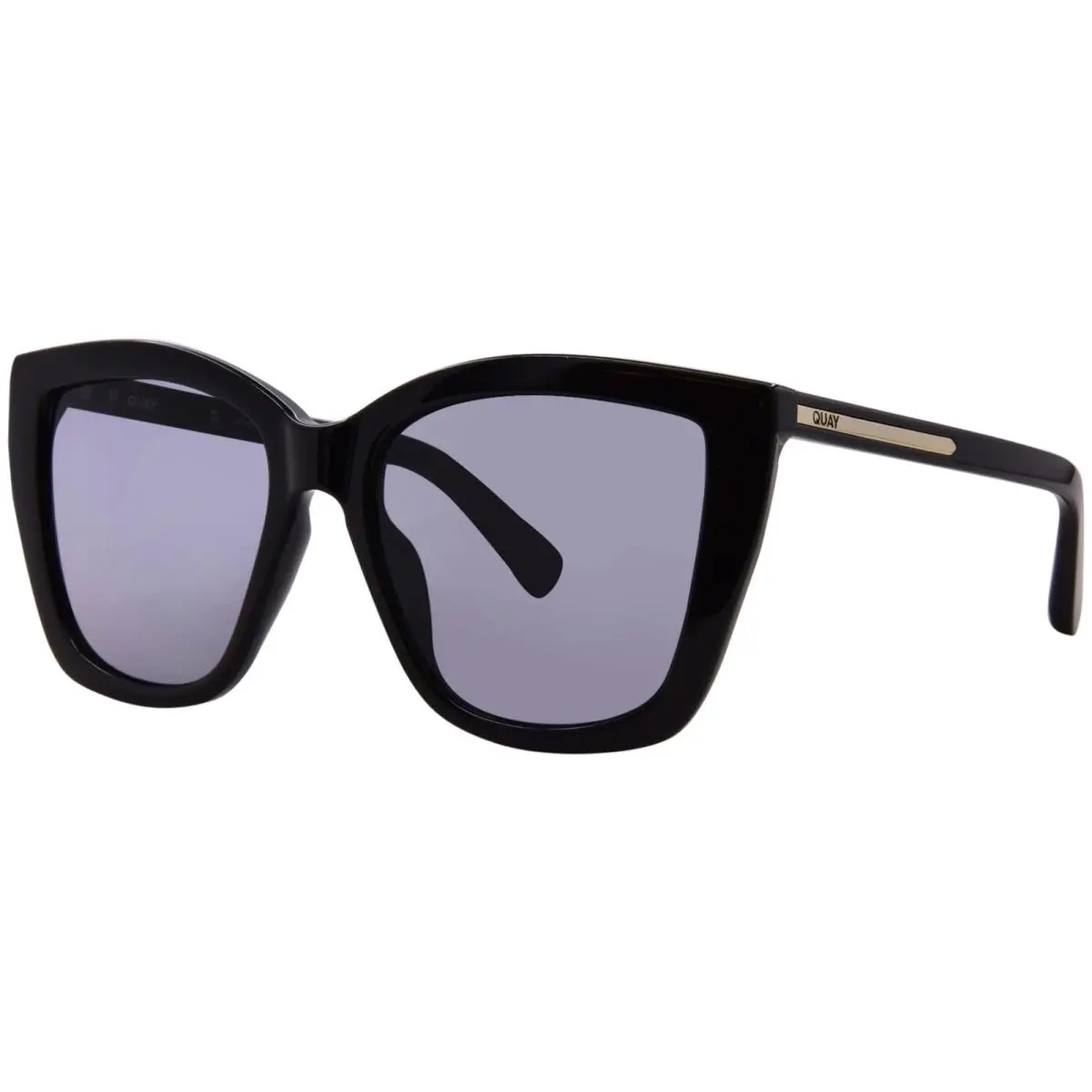 Quay See Ya NO-NS-2865 Blk/smk Sunglasses Women`s Black/smoked 56mm