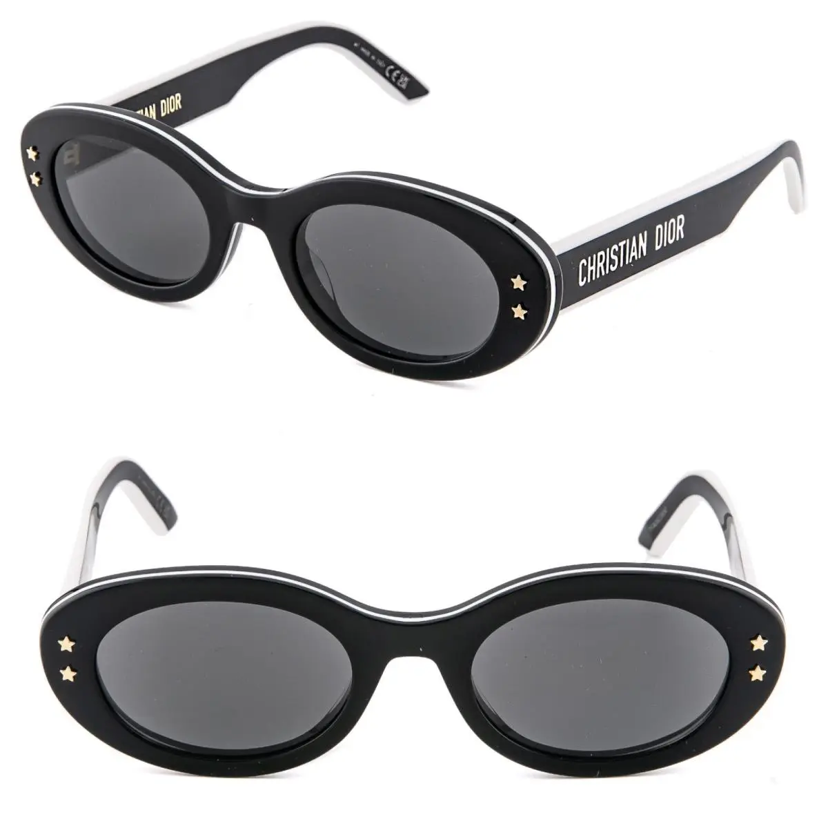 Christian Dior Pacific Black Star Oval B4I Sunglasses CD40211I Diorpacific