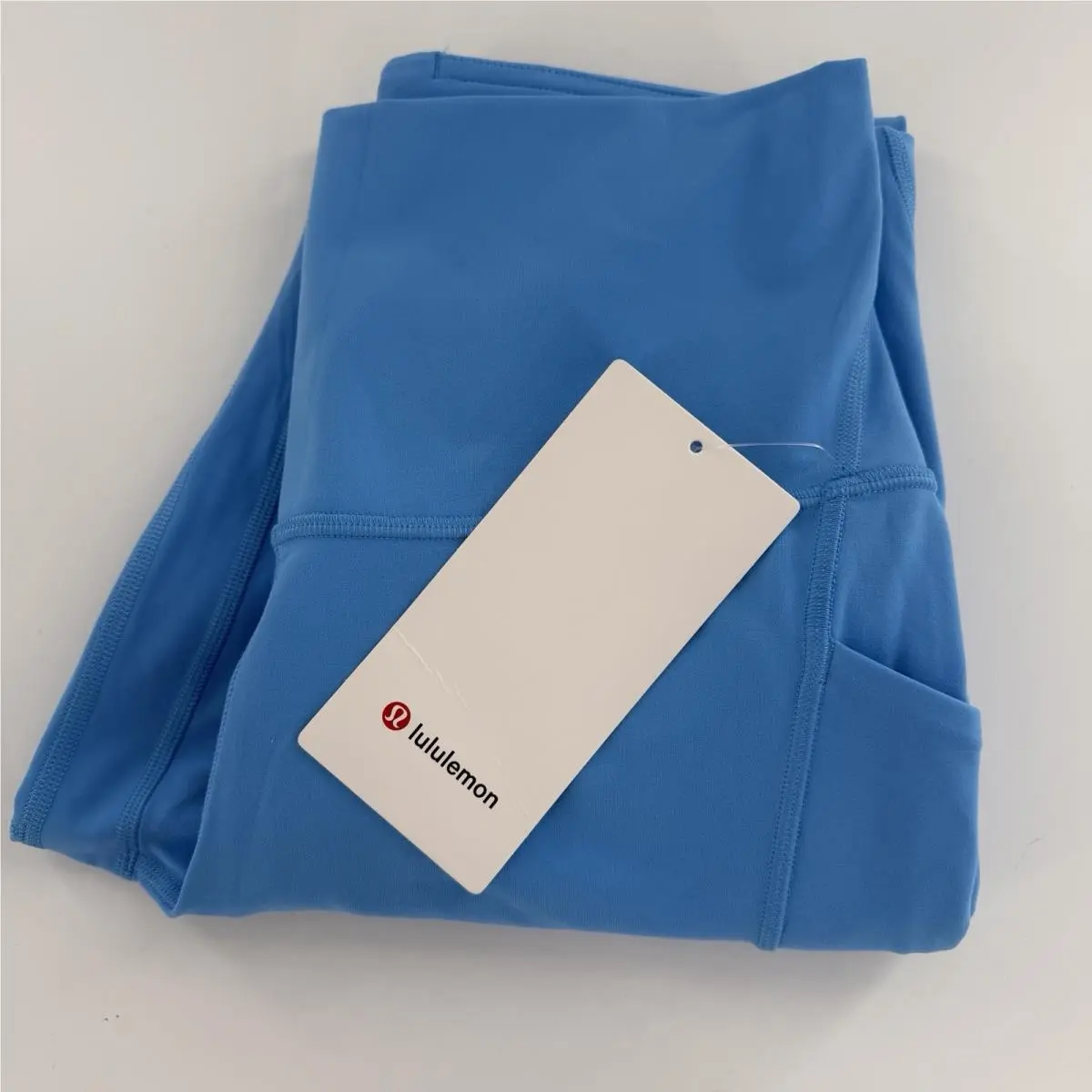 Lululemon Align HR Pant 25” Size 10 Pockets Ocean Wave Blue Nulu LW5DSHS