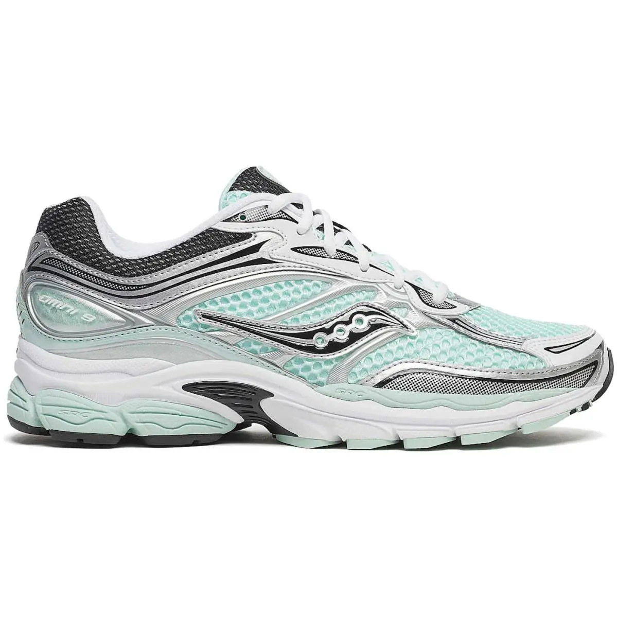 Saucony Progrid Omni 9 Teal Metallic Silver S70739-47 - Multicolor