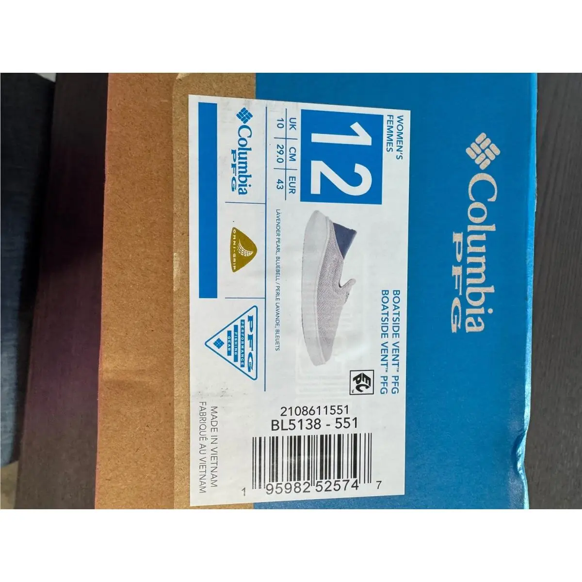Columbia shoes - Boatside Vent PFG - Boatside Vent PFG - Purple 11
