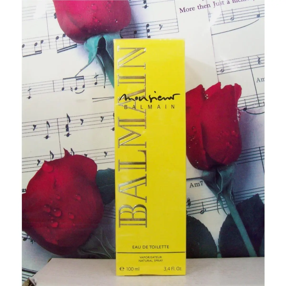 Monsieur  Edt Spray 3.4 Fl. Oz. Box. Vintage by Balmain