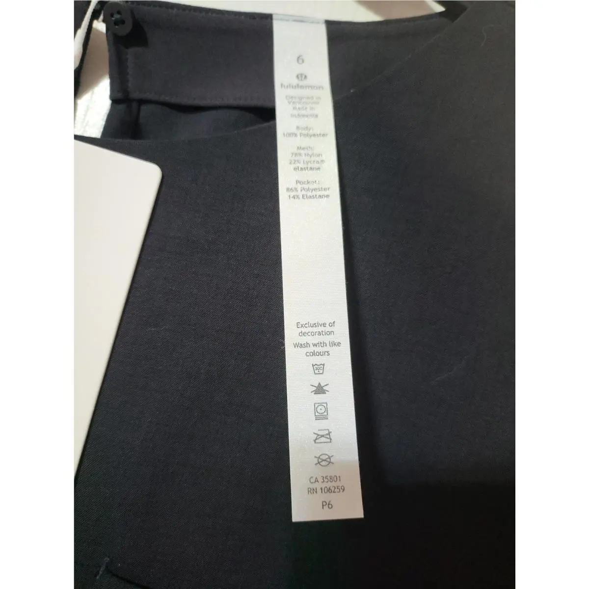 Lululemon clothing - Lululemon Shift In Time - Shift Time - Black 2