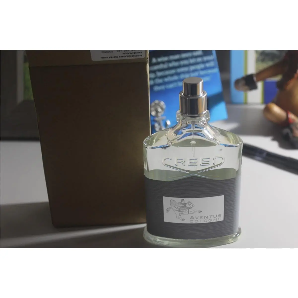 Creed Aventus Cologne Men`s Eau de Parfum Spray NO Cap 3.3 fl Oz/ 100ML
