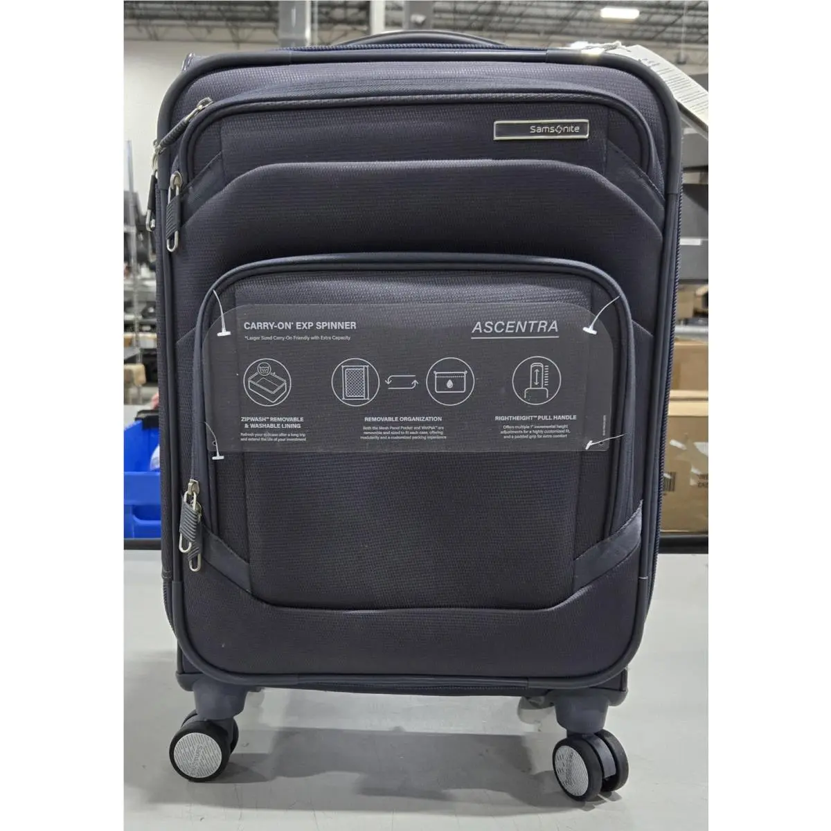 ON Ascentra Softside Luggage - Samsonite 19 Inch Carry