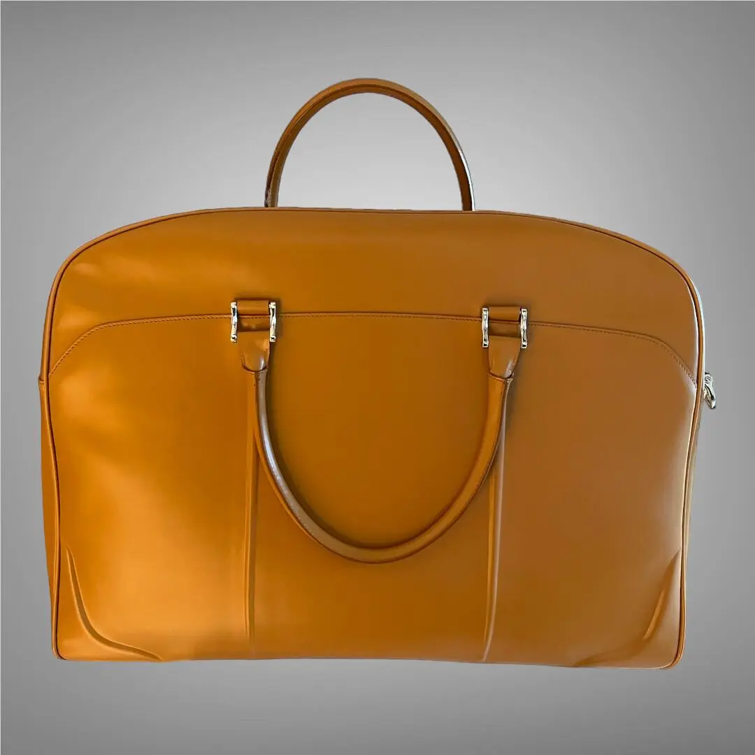 Black Label Bayamo Butterscotch Leather Suiter Garment Bag by Samsonite