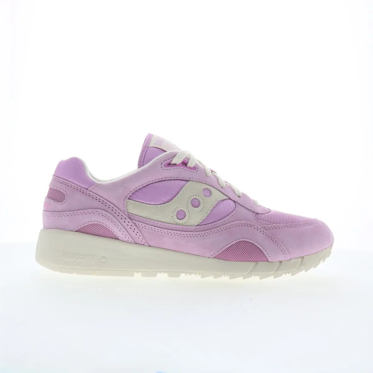 Saucony Shadow 6000 S70441-74 Mens Pink Suede Lifestyle Sneakers Shoes