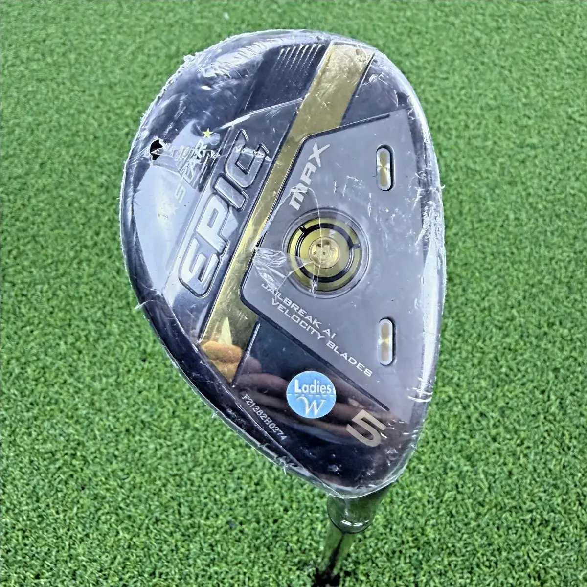 Callaway Epic Max Star 5-Hybrid RH 23° Loft Atlas Speed 40L Ladies Flex Shaft