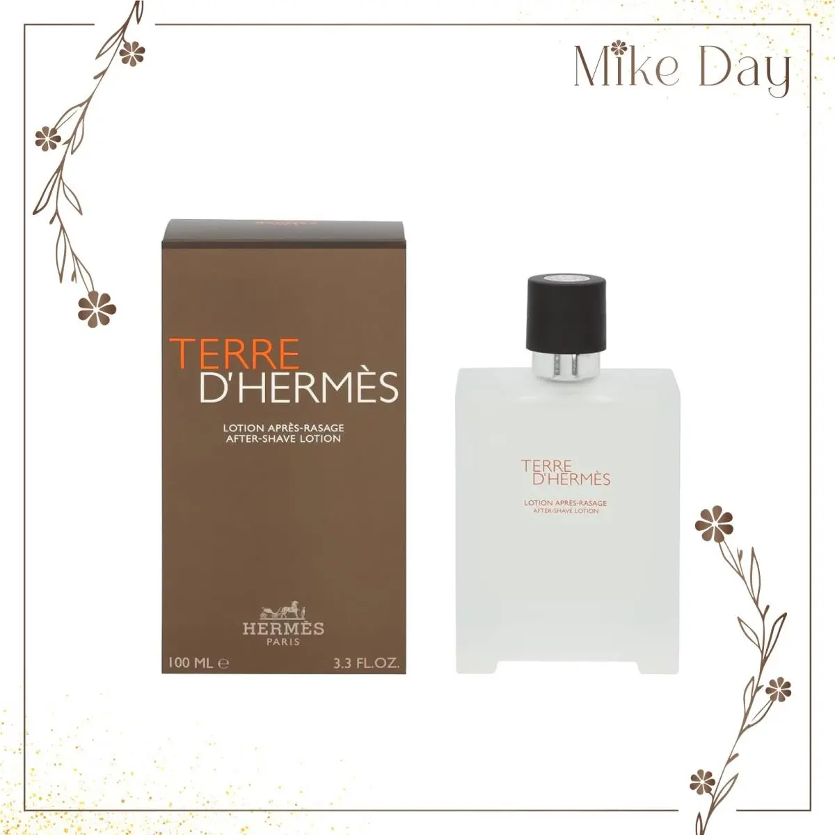 Terre D`hermes After Shave Lotion 100ml 3.3oz Men`s Aftershave by Hermes