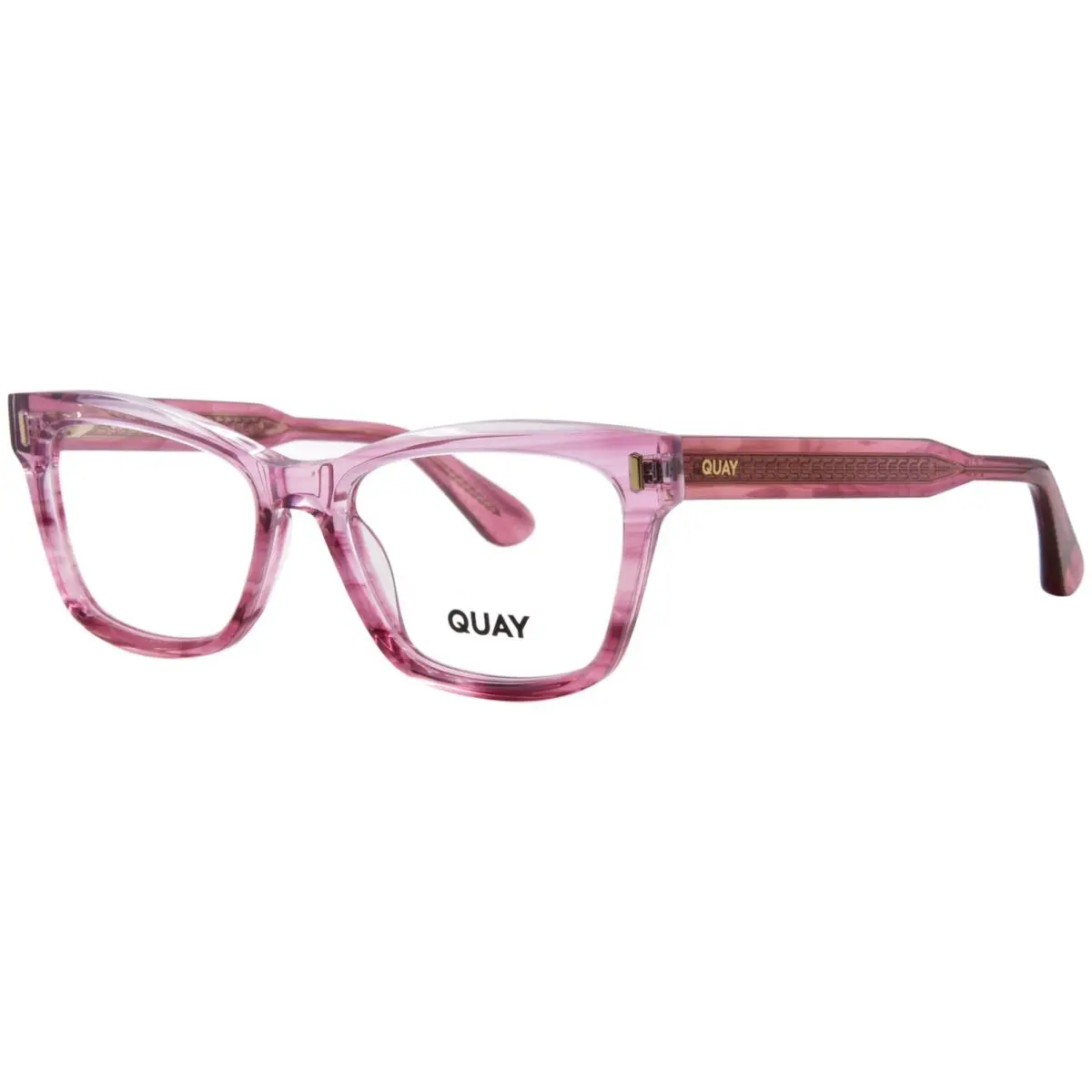 Quay Trust-me OG-OF-2811 Pnkd/rx Eyeglasses Women`s Pink Demi Full Rim 51mm
