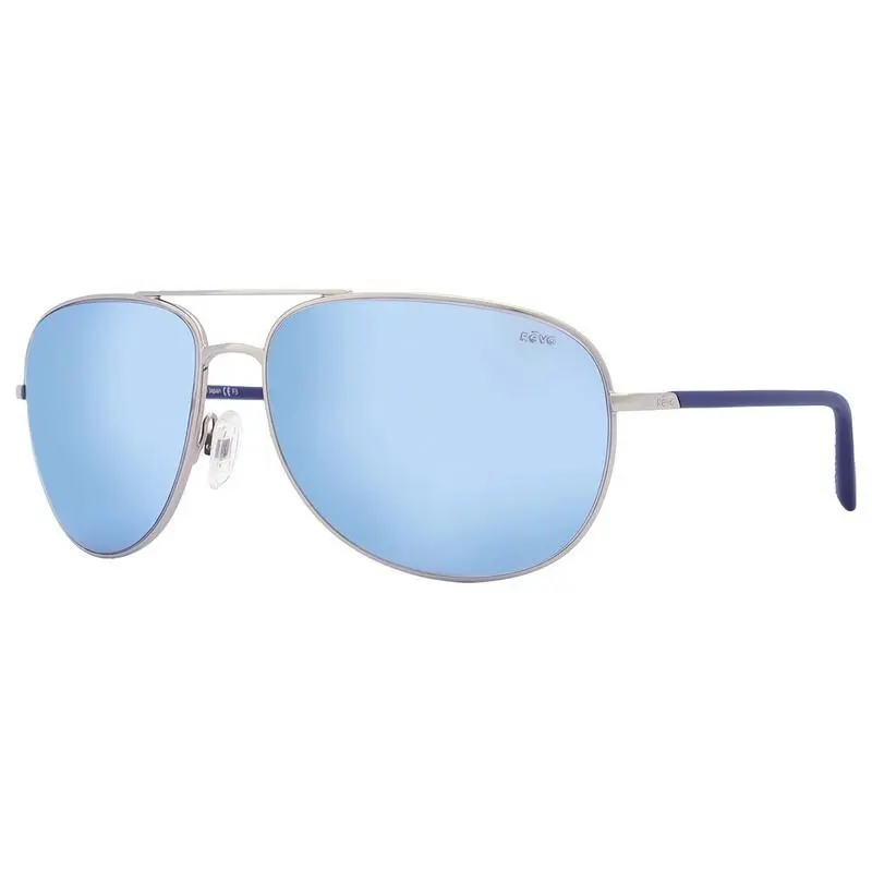 Revo Sunglasses Tarquin Chrome Frame / Blue Water Polarized Lens RE1083