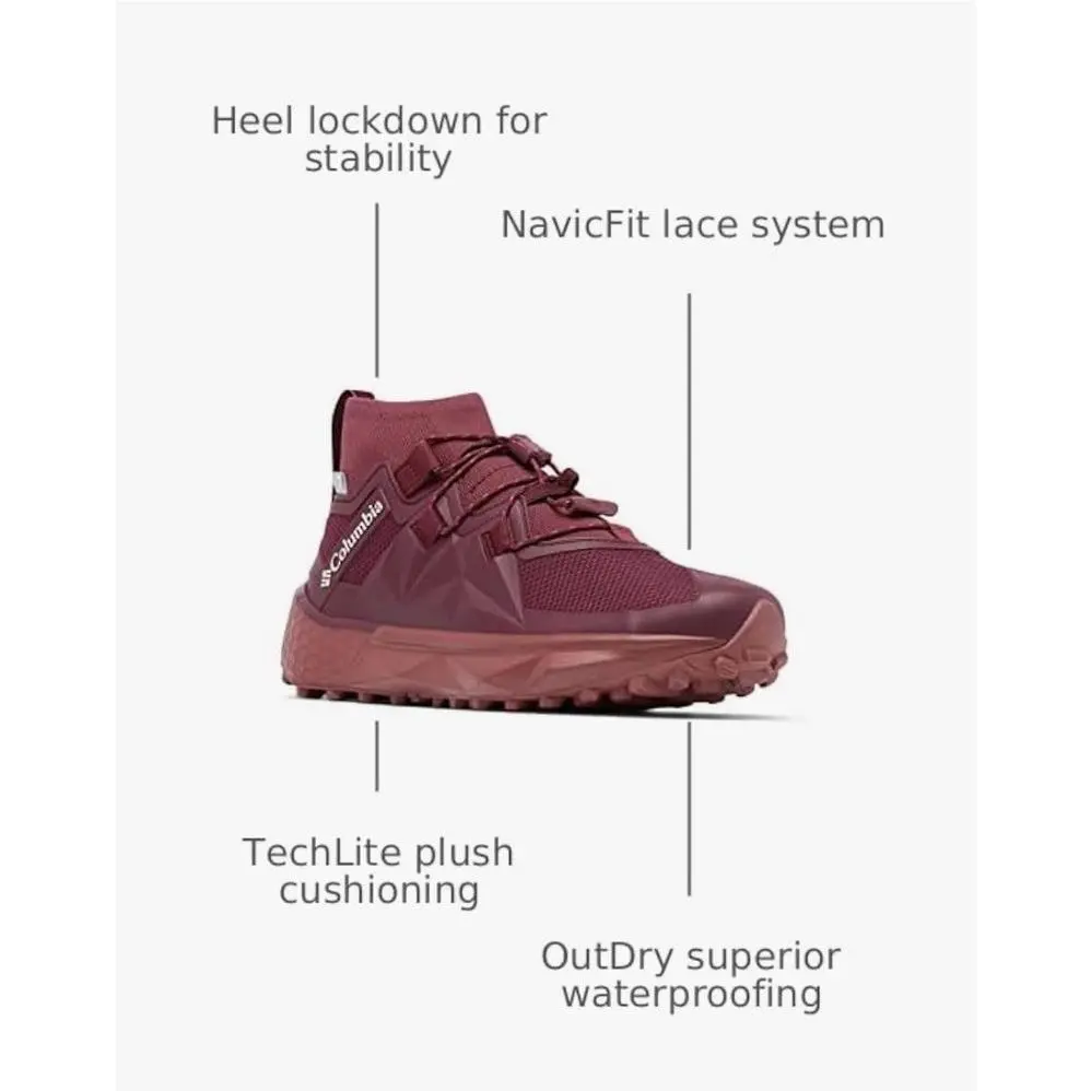 Columbia shoes - COLUMBIA Facet 75 Alpha - Facet Alpha - Red 20
