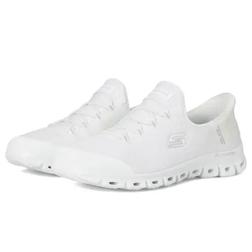 Skechers shoes - WHITE/SILVER 0