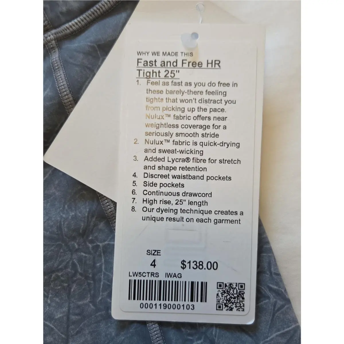 Lululemon clothing - Gray 3