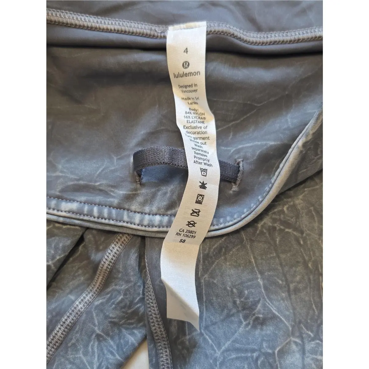 Lululemon clothing - Gray 6