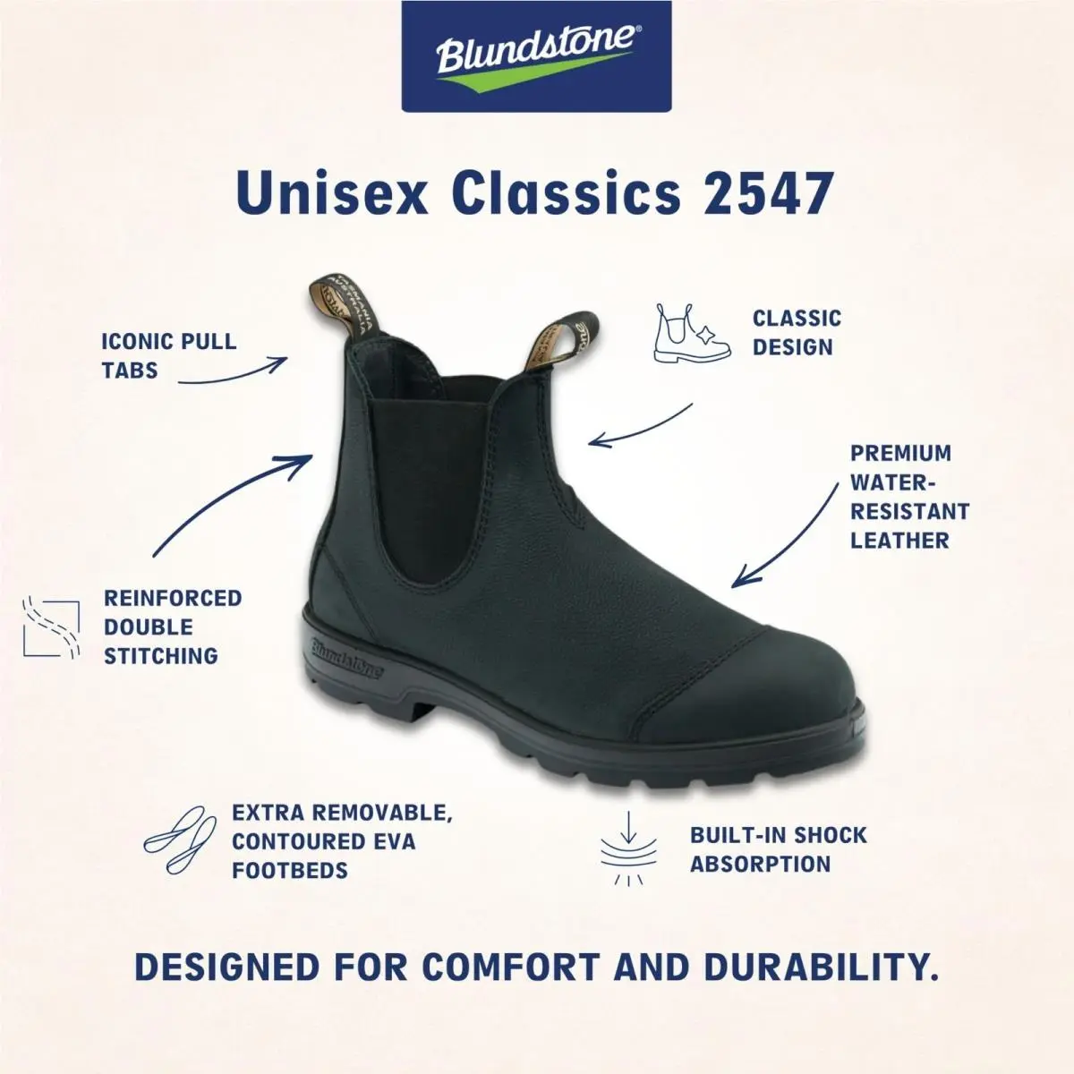 Blundstone shoes - Chelsea - Chelsea - Black 1