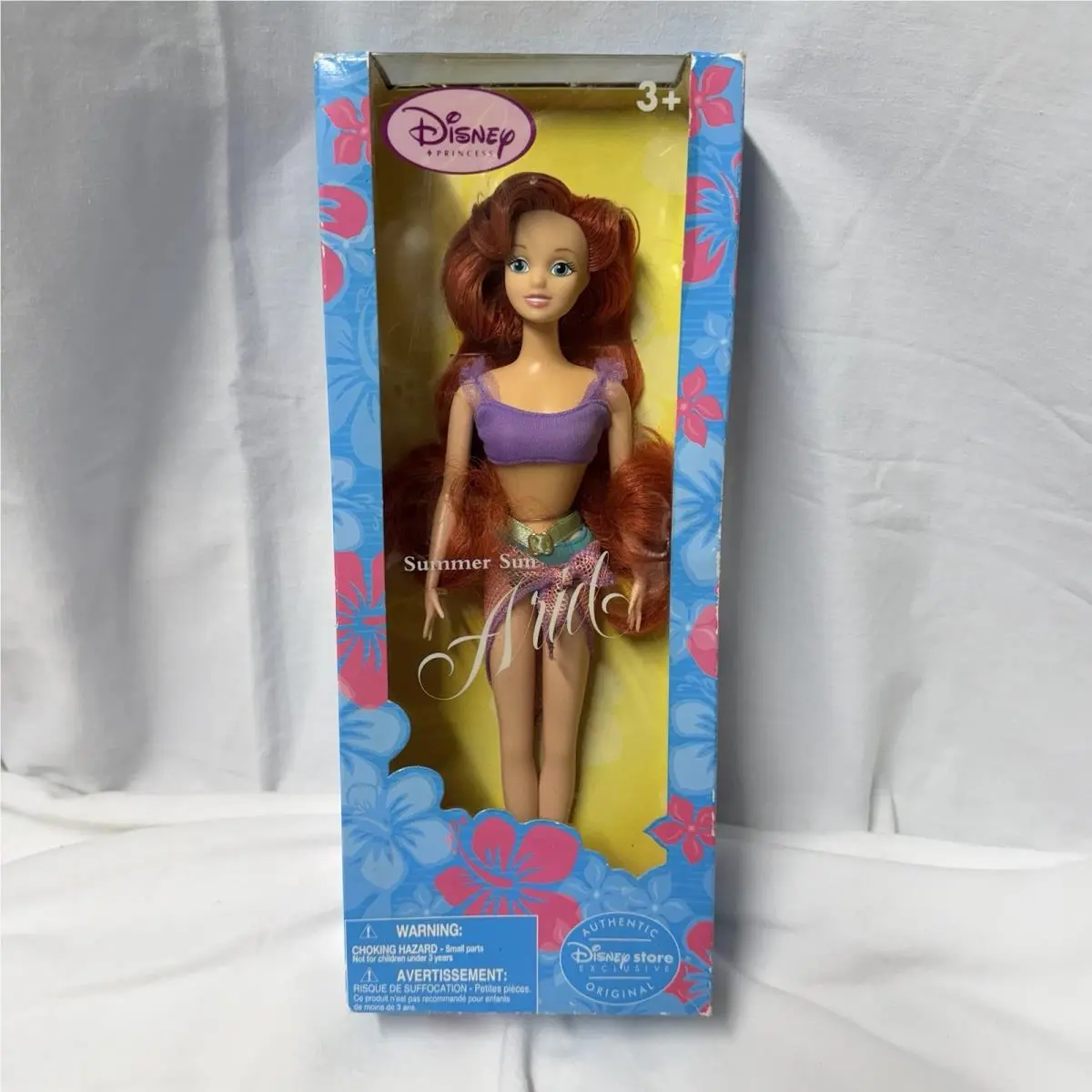 Disney Store Exclusive Princess Summer Sun Ariel - Nos Htf