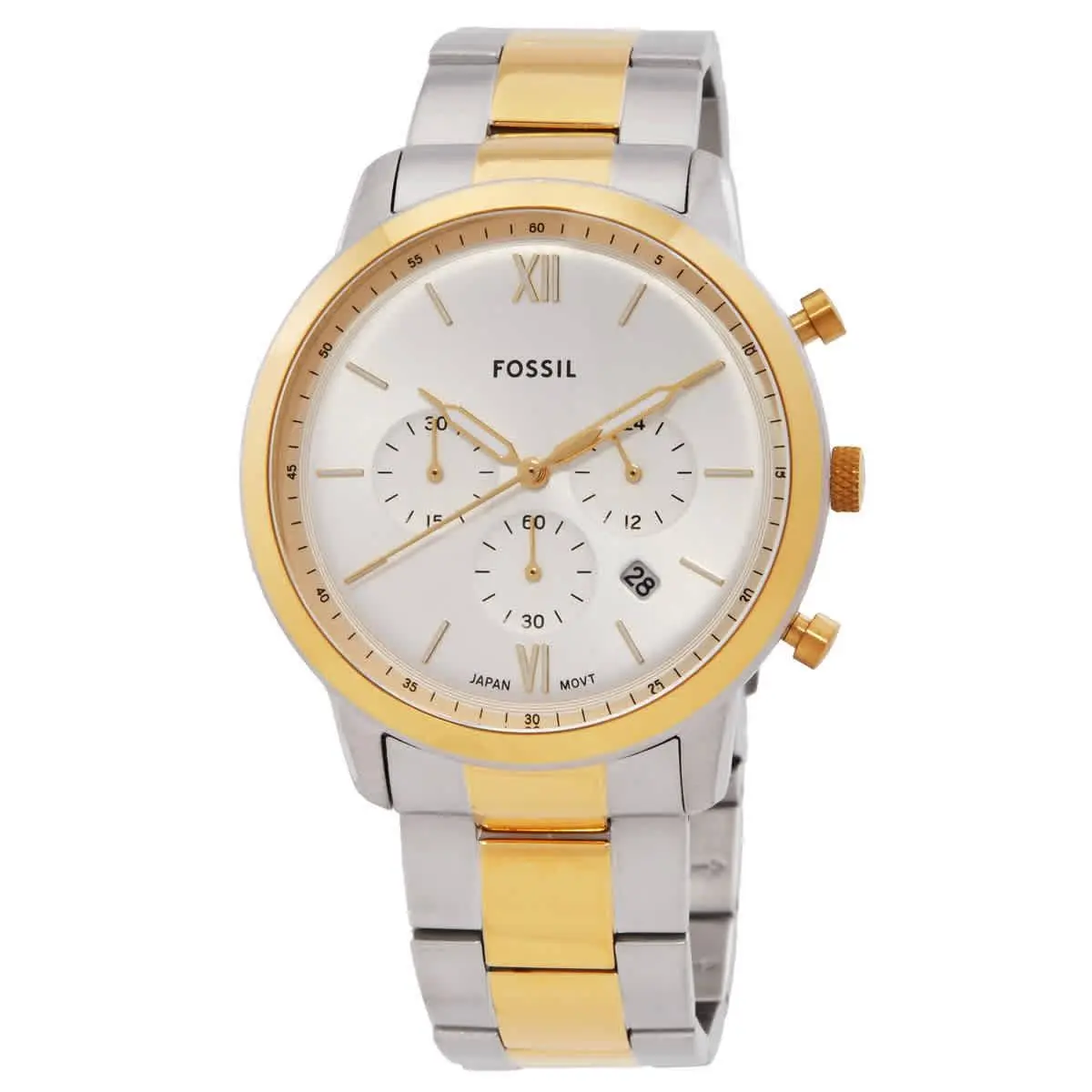 Neutra Chronograph Quartz Silver Dial Men`s Watch FS6112 by Fossil