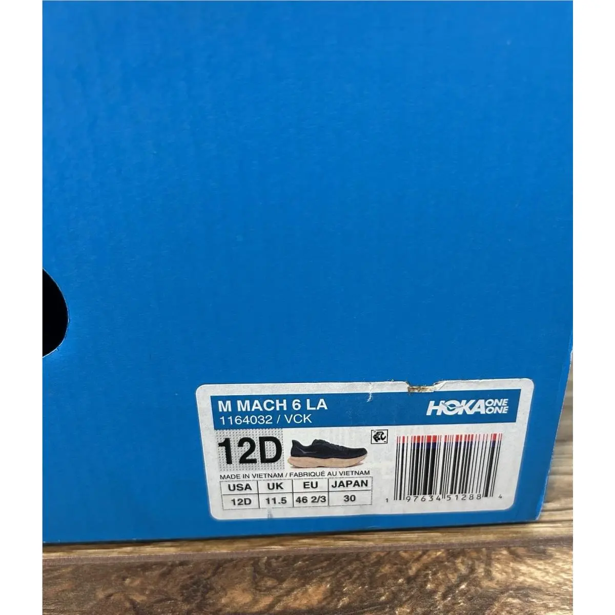 Hoka shoes - Hoka One One Mach 6 - 1164032 VCK - Varsity Navy Black 5