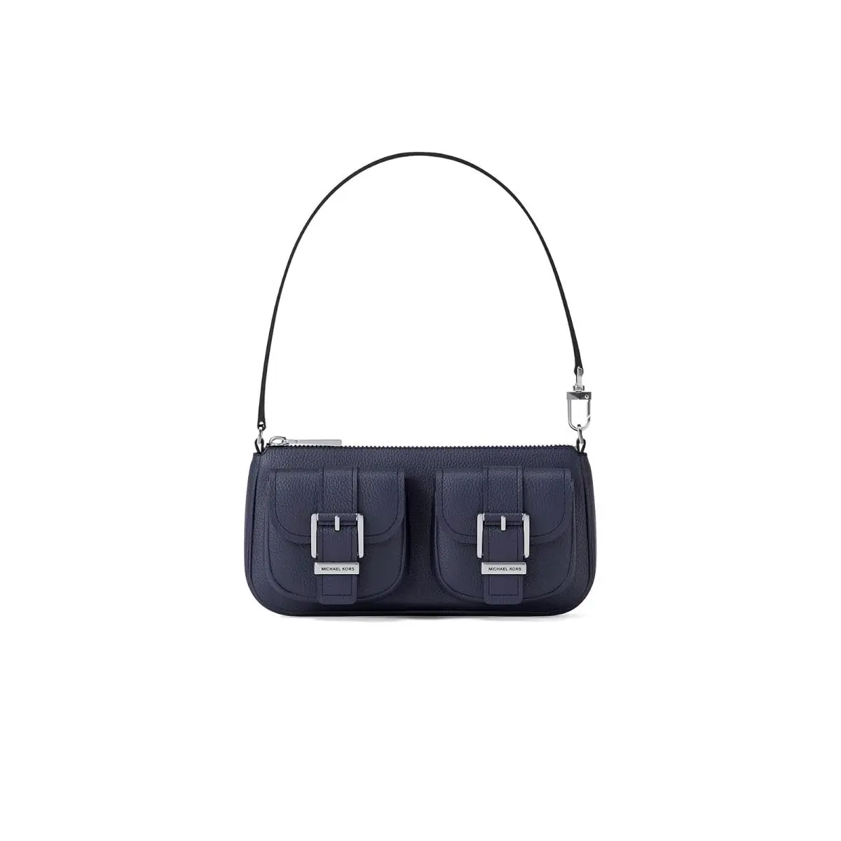 Woman`s Handbags Michael  Zoe Small Convertible Pouchette Dress Blues by Michael Kors