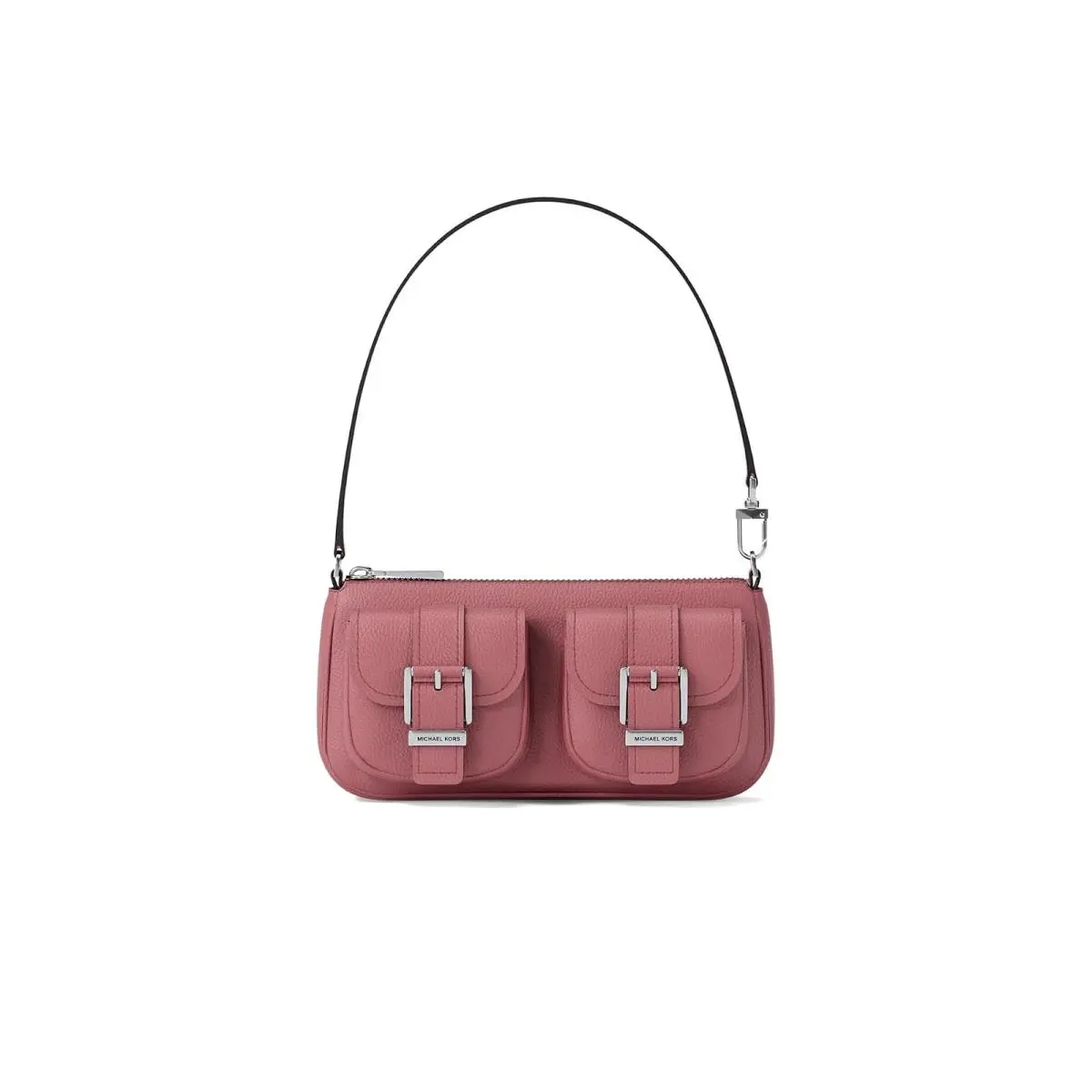Woman`s Handbags Michael  Zoe Small Convertible Pouchette Rosewood by Michael Kors