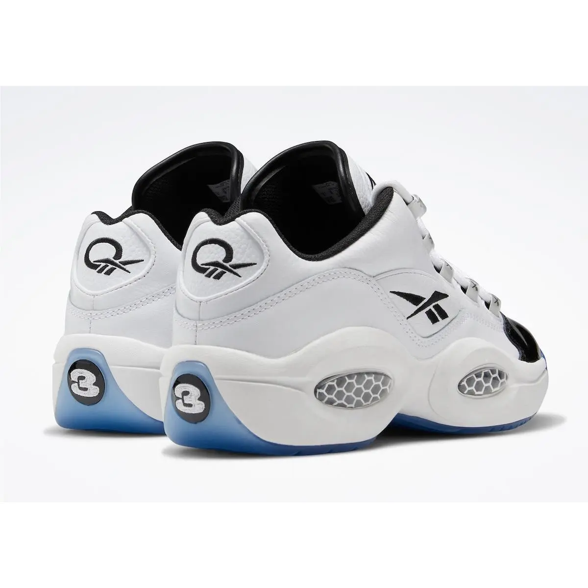 Reebok shoes - Reebok Question Low - Question Low - GW8863 - Footwear White/Core Black-Footwear White 2