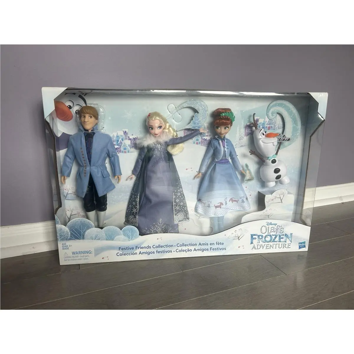 2016 Disney Olaf’s Frozen Adventure Festive Friends Collection Doll Set