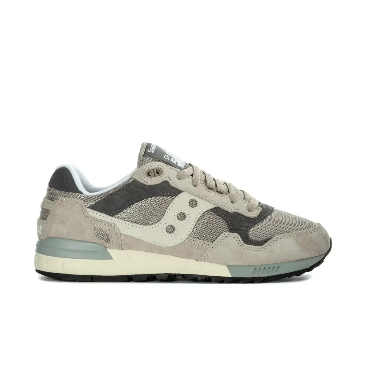 Men`s Saucony Shadow 5000 S70665 26 Grey/grey Shoes - Gray