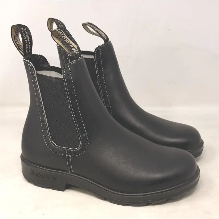 Blundstone 1448 Voltan Black High Top Chelsea Boots AU 5.5